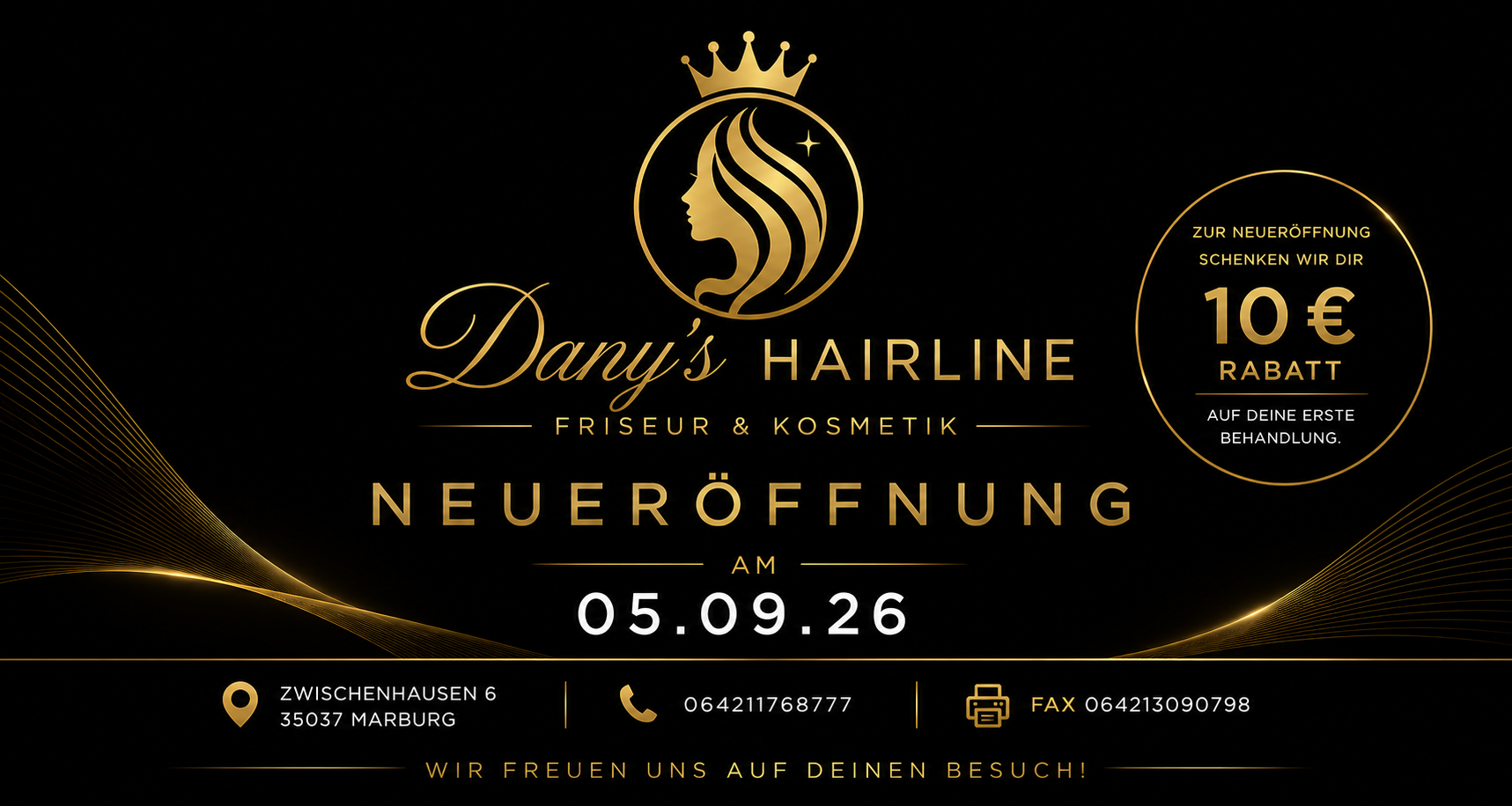 Dany's Hairline – Neueröffnung am 05.09.2026